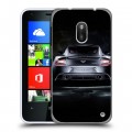 Дизайнерский пластиковый чехол для Nokia Lumia 620 Aston Martin