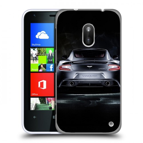 Дизайнерский пластиковый чехол для Nokia Lumia 620 Aston Martin