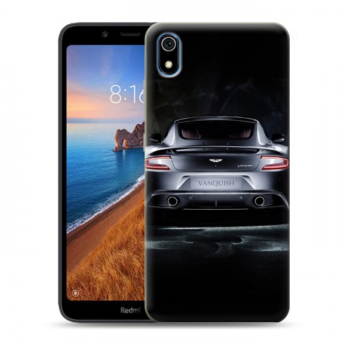 Дизайнерский силиконовый чехол для Xiaomi RedMi 7A Aston Martin