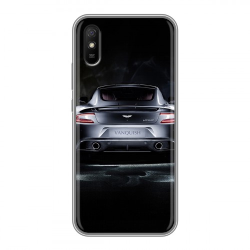 Дизайнерский силиконовый чехол для Xiaomi RedMi 9A Aston Martin