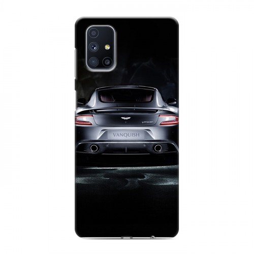 Дизайнерский пластиковый чехол для Samsung Galaxy M51 Aston Martin