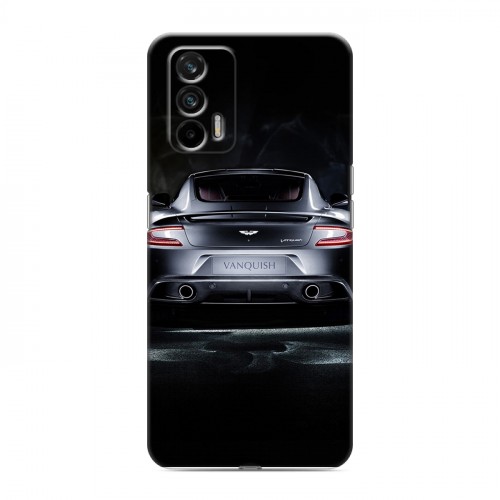 Дизайнерский силиконовый чехол для Realme GT Aston Martin