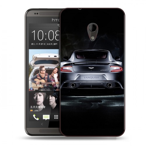 Дизайнерский пластиковый чехол для HTC Desire 700 Aston Martin