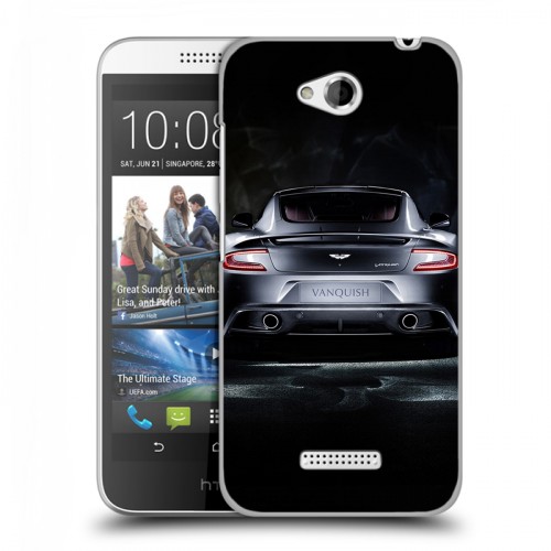 Дизайнерский пластиковый чехол для HTC Desire 616 Aston Martin