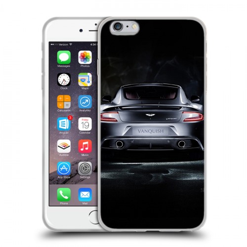 Дизайнерский силиконовый чехол для Iphone 6 Plus/6s Plus Aston Martin