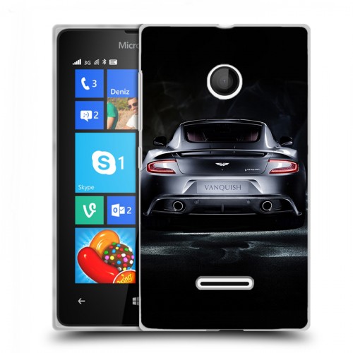 Дизайнерский пластиковый чехол для Microsoft Lumia 435 Aston Martin