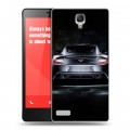 Дизайнерский силиконовый чехол для Xiaomi RedMi Note Aston Martin