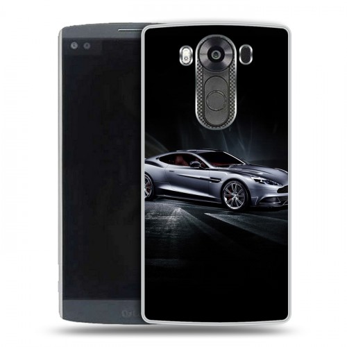 Дизайнерский пластиковый чехол для LG V10 Aston Martin