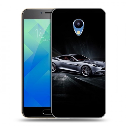 Дизайнерский пластиковый чехол для Meizu M5 Aston Martin