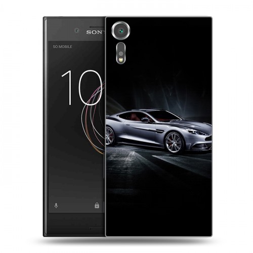 Дизайнерский пластиковый чехол для Sony Xperia XZs Aston Martin