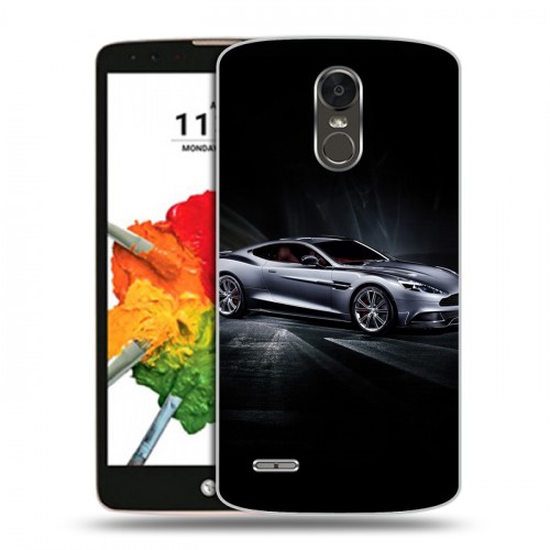 Дизайнерский пластиковый чехол для LG Stylus 3 Aston Martin