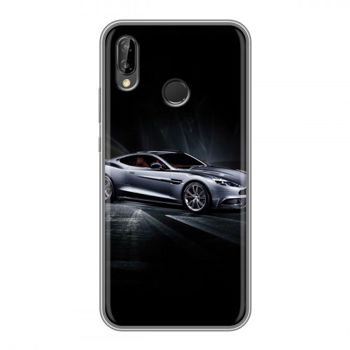 Дизайнерский силиконовый чехол для Huawei P20 Lite Aston Martin