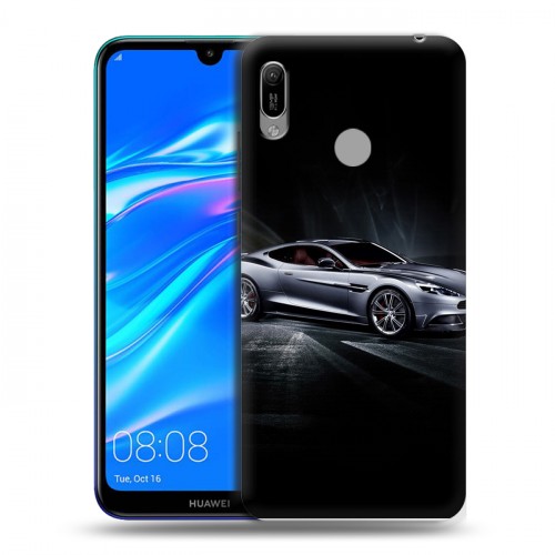 Дизайнерский пластиковый чехол для Huawei Y6 (2019) Aston Martin