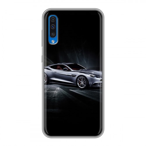 Дизайнерский силиконовый чехол для Samsung Galaxy A50 Aston Martin