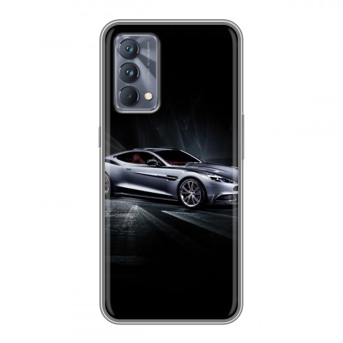 Дизайнерский силиконовый с усиленными углами чехол для Realme GT Master Edition Aston Martin