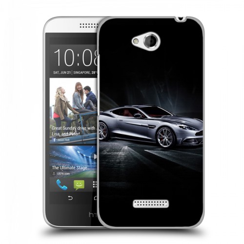 Дизайнерский пластиковый чехол для HTC Desire 616 Aston Martin