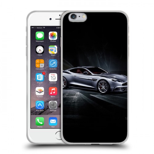 Дизайнерский силиконовый чехол для Iphone 6 Plus/6s Plus Aston Martin