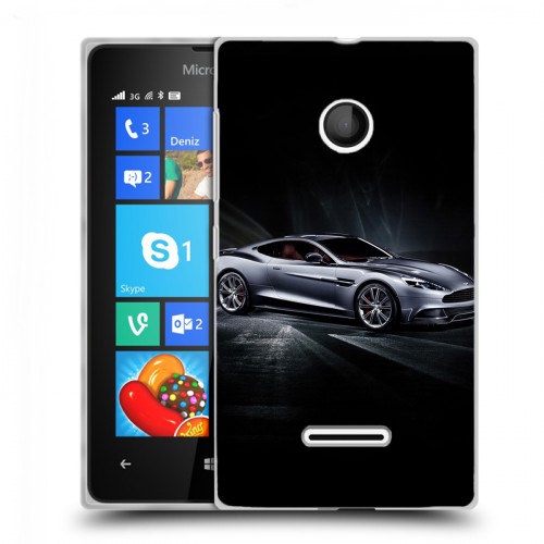 Дизайнерский пластиковый чехол для Microsoft Lumia 435 Aston Martin