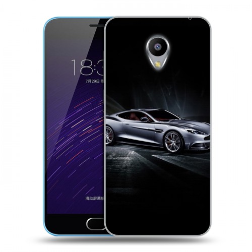 Дизайнерский пластиковый чехол для Meizu M1 Aston Martin