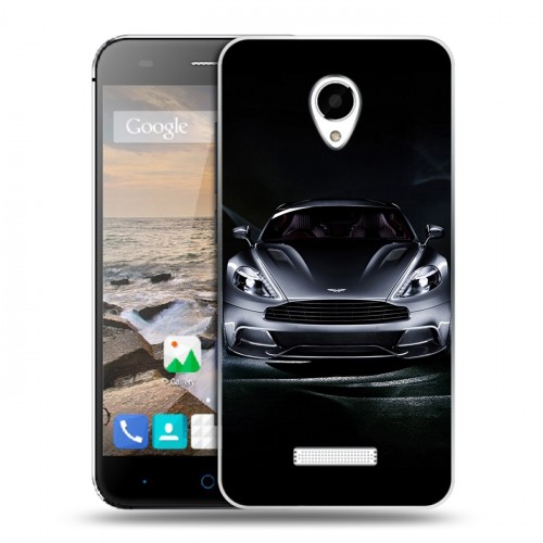 Дизайнерский силиконовый чехол для Micromax Canvas Spark Aston Martin