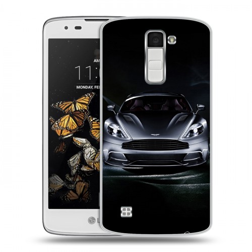 Дизайнерский пластиковый чехол для LG K8 Aston Martin