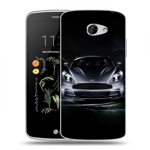 Дизайнерский силиконовый чехол для LG K5 Aston Martin