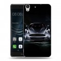 Дизайнерский пластиковый чехол для Huawei Y6II Aston Martin