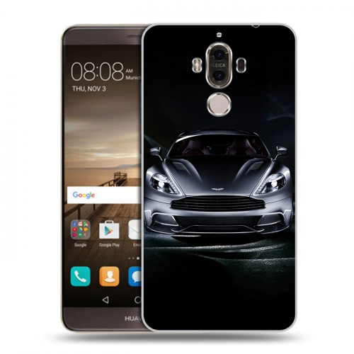 Дизайнерский пластиковый чехол для Huawei Mate 9 Aston Martin