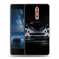 Дизайнерский пластиковый чехол для Nokia 8 Aston Martin