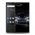 Дизайнерский пластиковый чехол для BlackBerry KEY2 Aston Martin