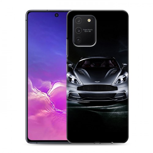 Дизайнерский силиконовый с усиленными углами чехол для Samsung Galaxy S10 Lite Aston Martin