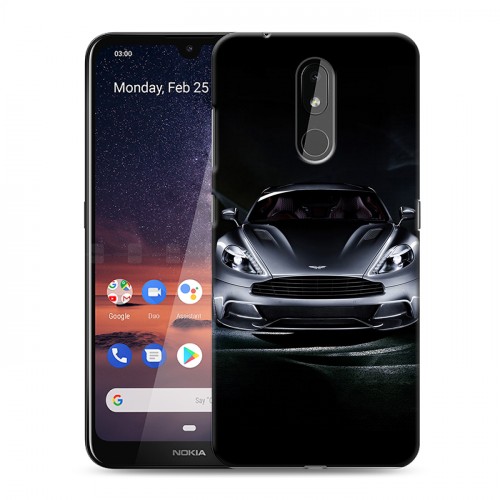 Дизайнерский силиконовый чехол для Nokia 3.2 Aston Martin