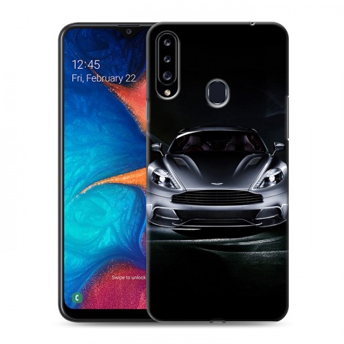 Дизайнерский пластиковый чехол для Samsung Galaxy A20s Aston Martin