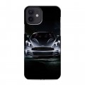 Дизайнерский силиконовый чехол для Iphone 12 Aston Martin