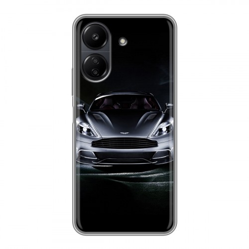 Дизайнерский силиконовый чехол для Xiaomi Poco C65 Aston Martin