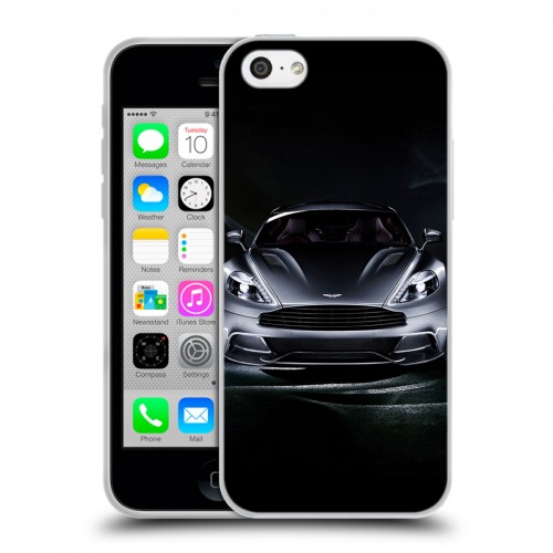 Дизайнерский пластиковый чехол для Iphone 5c Aston Martin