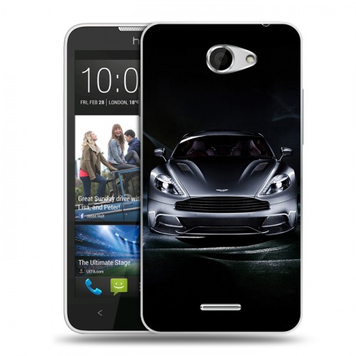 Дизайнерский пластиковый чехол для HTC Desire 516 Aston Martin