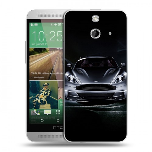 Дизайнерский пластиковый чехол для HTC One E8 Aston Martin