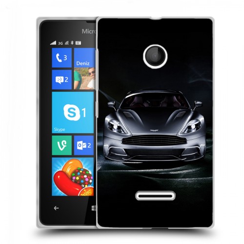 Дизайнерский пластиковый чехол для Microsoft Lumia 435 Aston Martin