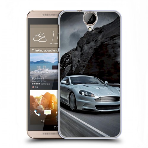 Дизайнерский пластиковый чехол для HTC One E9+ Aston Martin