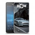 Дизайнерский пластиковый чехол для Microsoft Lumia 950 Aston Martin