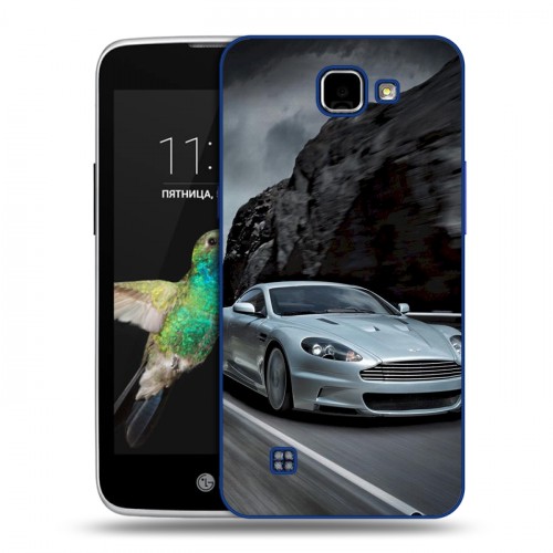 Дизайнерский пластиковый чехол для LG K4 Aston Martin