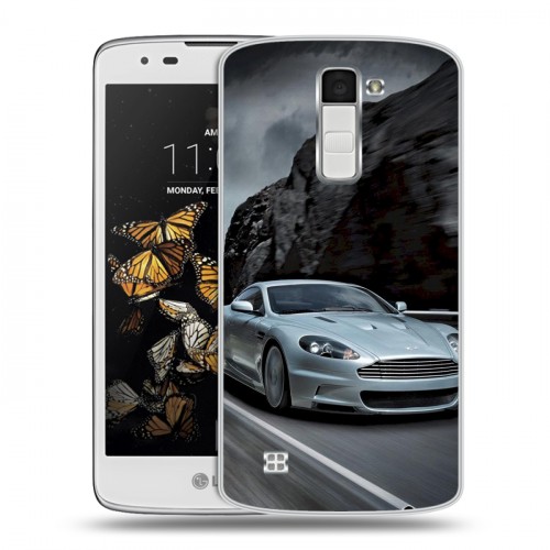 Дизайнерский пластиковый чехол для LG K8 Aston Martin