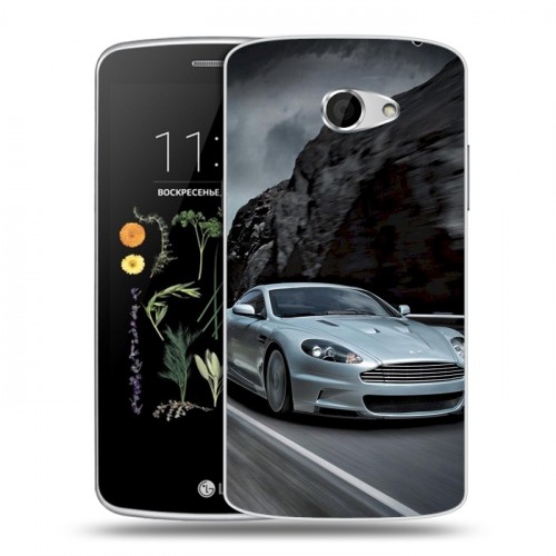 Дизайнерский силиконовый чехол для LG K5 Aston Martin