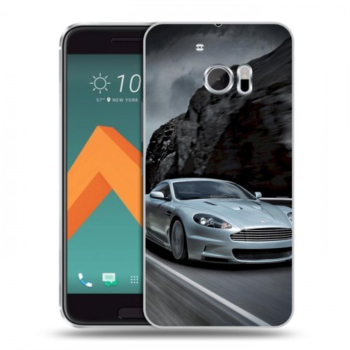 Дизайнерский пластиковый чехол для HTC 10 Aston Martin