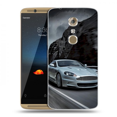 Дизайнерский пластиковый чехол для ZTE Axon 7 Aston Martin