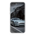 Дизайнерский силиконовый чехол для Huawei P Smart Aston Martin