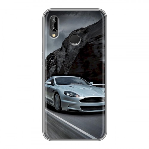 Дизайнерский силиконовый чехол для Huawei P20 Lite Aston Martin