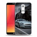 Дизайнерский пластиковый чехол для LG Optimus G2 Aston Martin