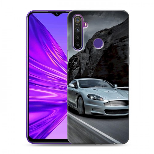 Дизайнерский силиконовый чехол для Realme 5 Aston Martin